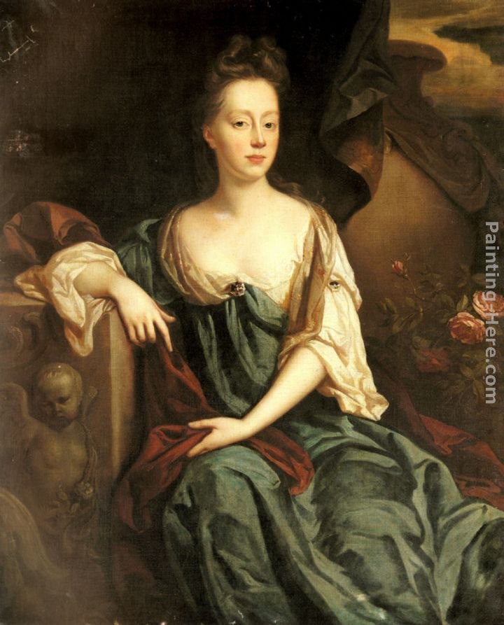 John Riley Portrait Of Anne Sherard, Lady Brownlow (1659-1721)